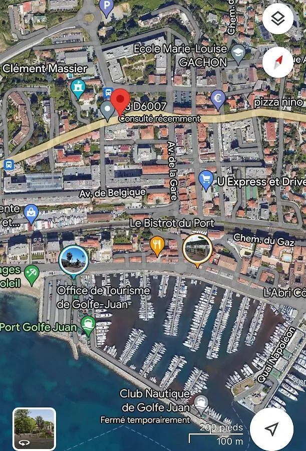 ואלאוריס Spacieux Studio A Golfe Juan 2 Minutes Des Plages